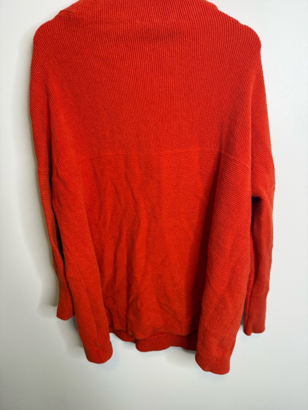Free People Ottoman Slouchy Tunic orange red size medium - Picture 6 of 7